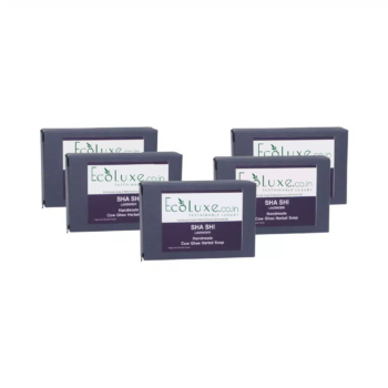 Lavender Cow Ghee Herbal Soap – Economy Pack 5