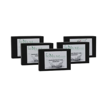 Cream Soft Glycerin Soap – Economy Pack 5